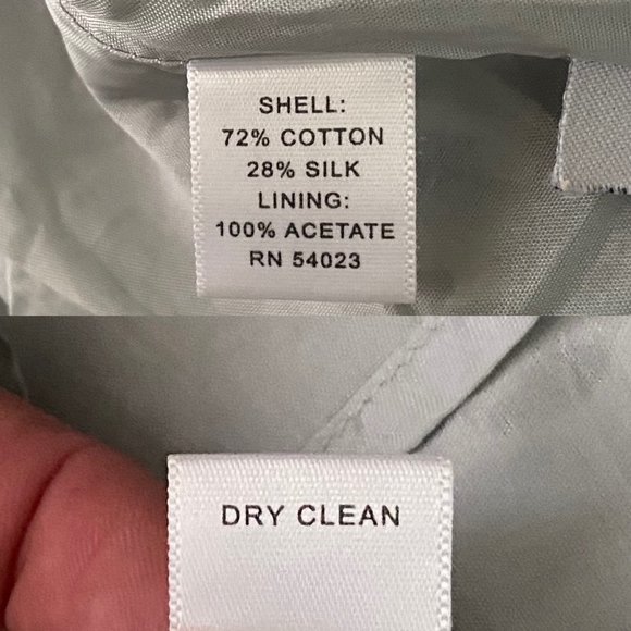 Banana Republic Pleated Silk-Blend Skirt - Picture 8 of 9